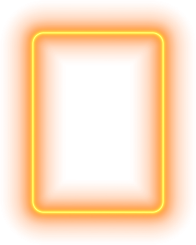 Neon Frame Orange
